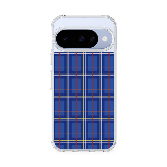 Slim Protection Case［ Tartan Check - Blue ］