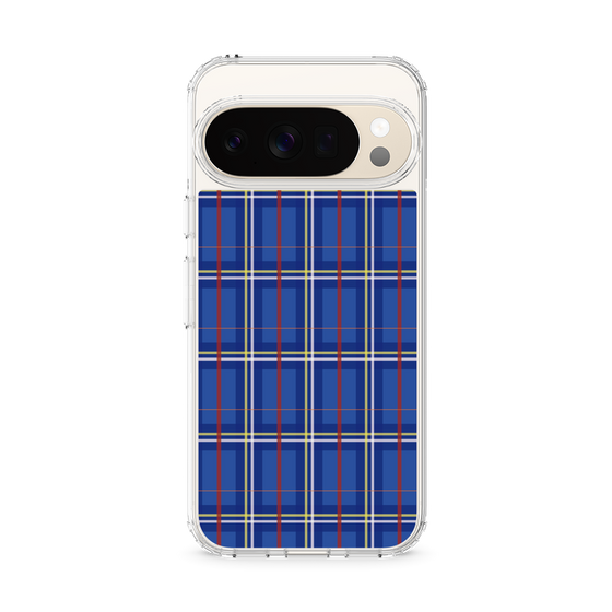 Slim Protection Case［ Tartan Check - Blue ］