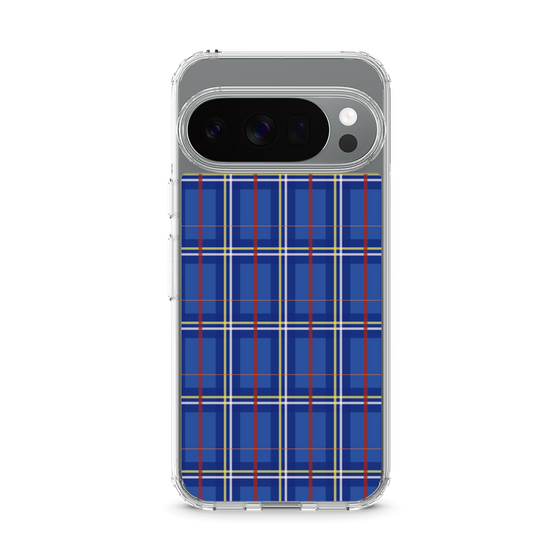 Slim Protection Case［ Tartan Check - Blue ］