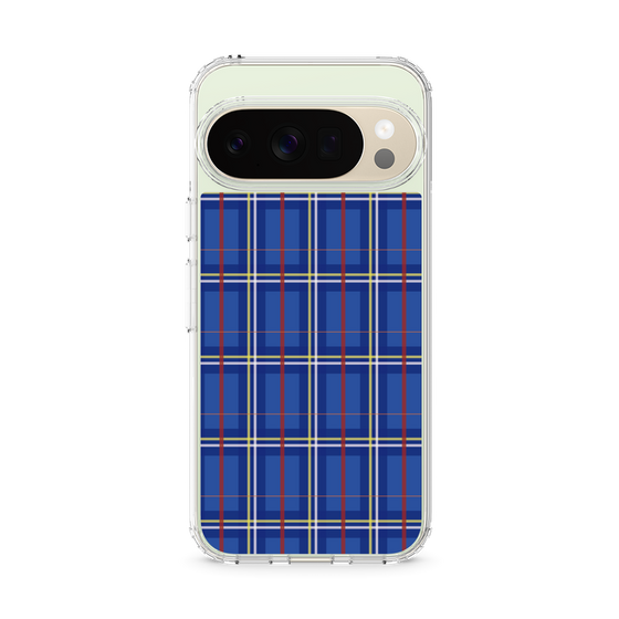 Slim Protection Case［ Tartan Check - Blue ］