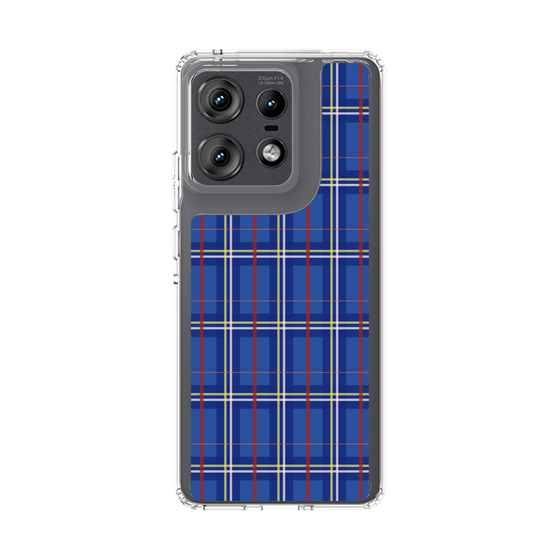 Slim Protection Case［ Tartan Check - Blue ］