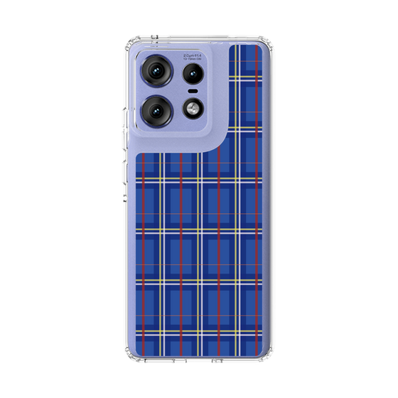 Slim Protection Case［ Tartan Check - Blue ］