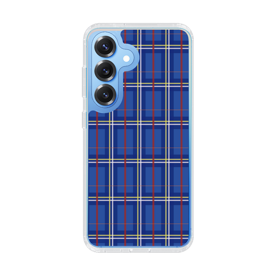 Slim Protection Case［ Tartan Check - Blue ］