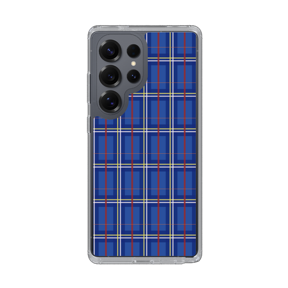 Slim Protection Case［ Tartan Check - Blue ］
