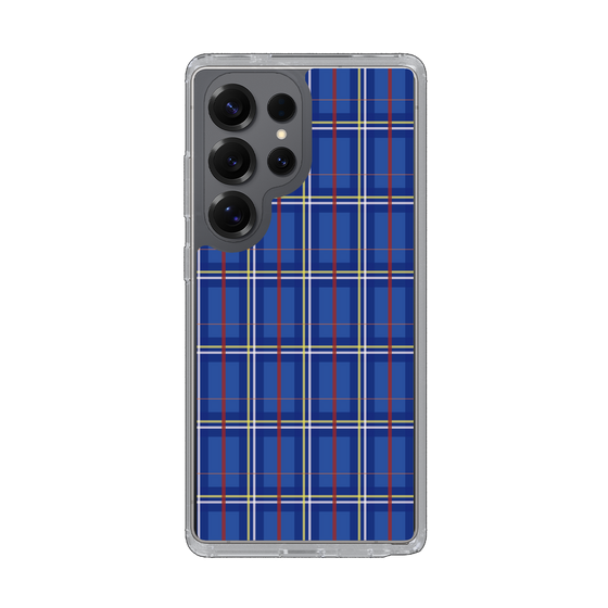 Slim Protection Case［ Tartan Check - Blue ］