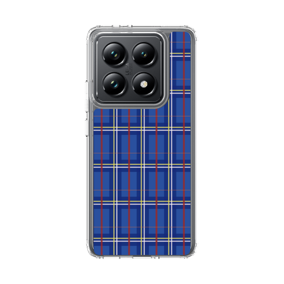 Slim Protection Case［ Tartan Check - Blue ］