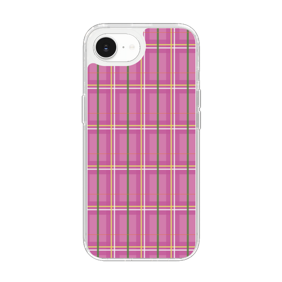 Slim Protection Case［ Tartan Check - Pink ］