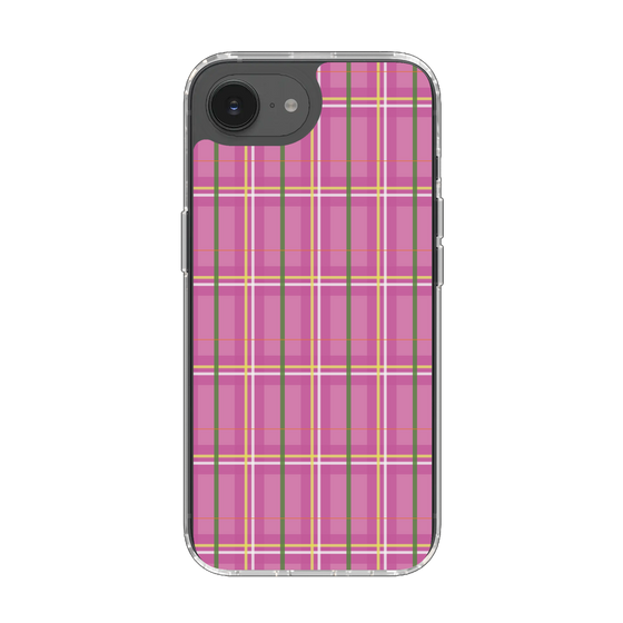 Slim Protection Case［ Tartan Check - Pink ］