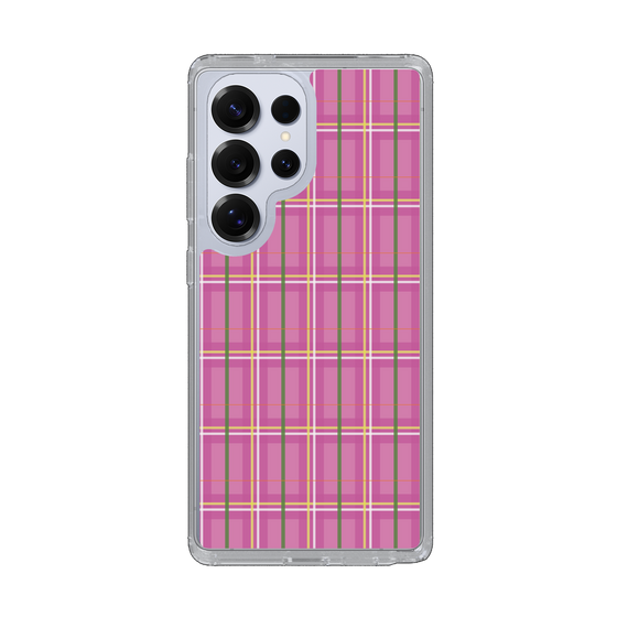 Slim Protection Case［ Tartan Check - Pink ］