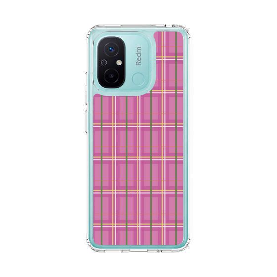 Slim Protection Case［ Tartan Check - Pink ］