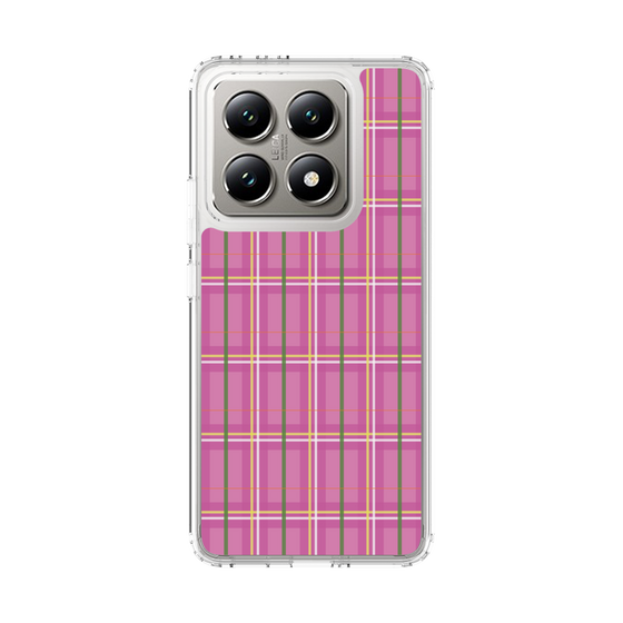 Slim Protection Case［ Tartan Check - Pink ］