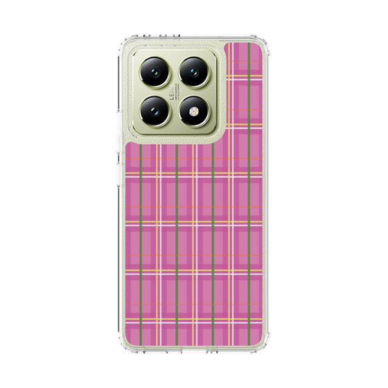Slim Protection Case［ Tartan Check - Pink ］
