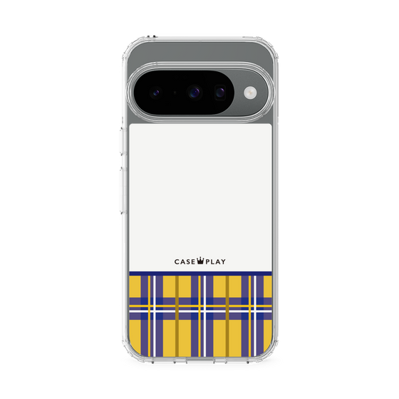 Slim Protection Case［ CASEPLAY Tartan Check - Yellow ］