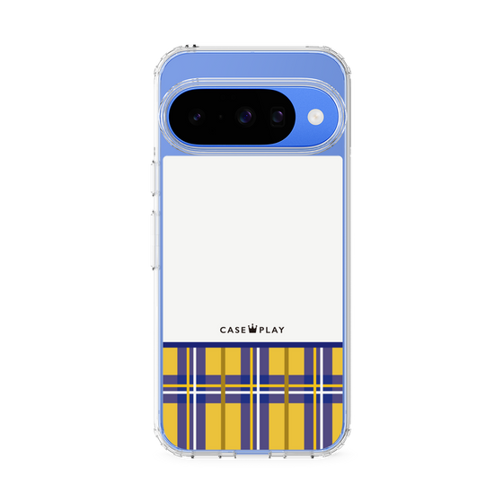 Slim Protection Case［ CASEPLAY Tartan Check - Yellow ］