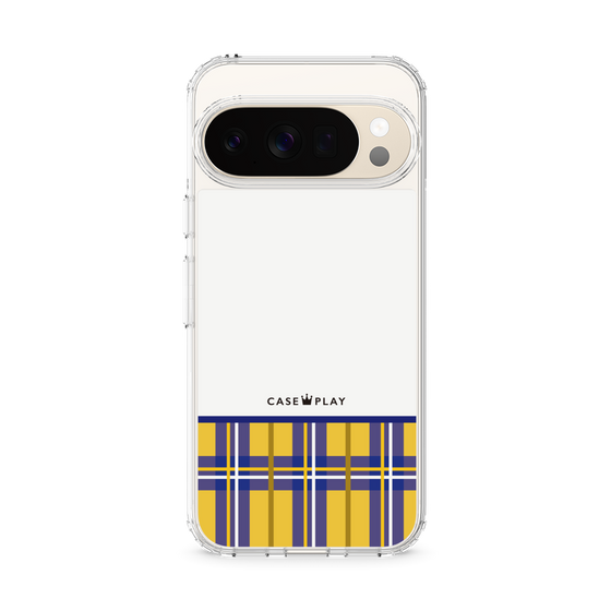 Slim Protection Case［ CASEPLAY Tartan Check - Yellow ］