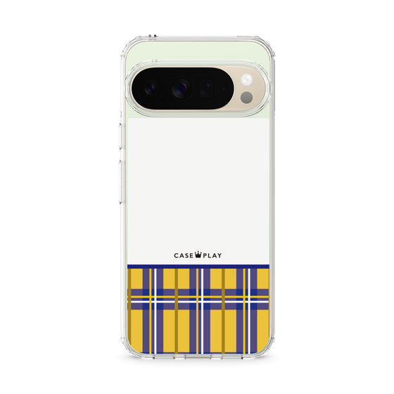 Slim Protection Case［ CASEPLAY Tartan Check - Yellow ］