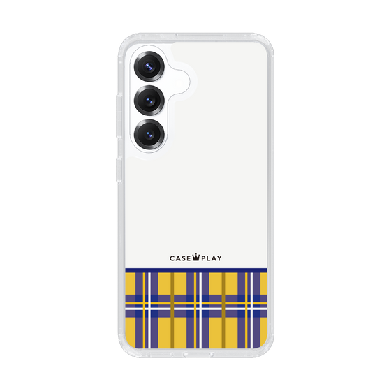 Slim Protection Case［ CASEPLAY Tartan Check - Yellow ］