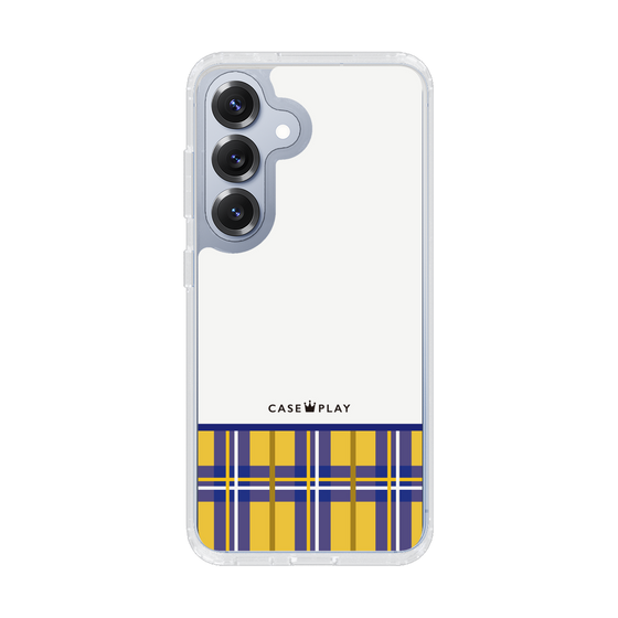 Slim Protection Case［ CASEPLAY Tartan Check - Yellow ］
