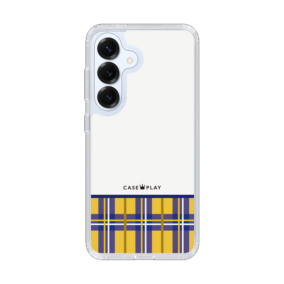 Slim Protection Case［ CASEPLAY Tartan Check - Yellow ］
