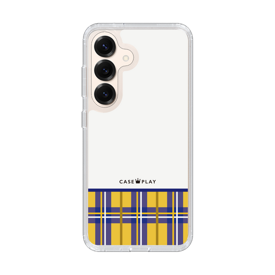 Slim Protection Case［ CASEPLAY Tartan Check - Yellow ］