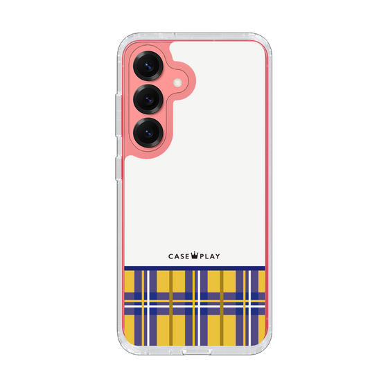 Slim Protection Case［ CASEPLAY Tartan Check - Yellow ］