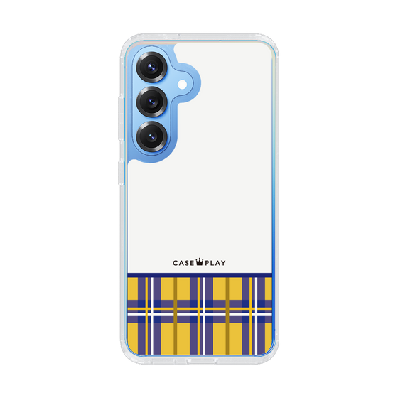 Slim Protection Case［ CASEPLAY Tartan Check - Yellow ］