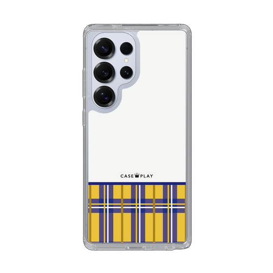 Slim Protection Case［ CASEPLAY Tartan Check - Yellow ］