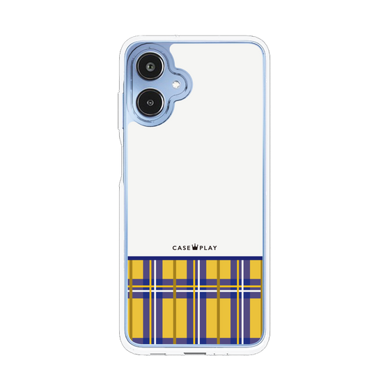 Slim Protection Case［ CASEPLAY Tartan Check - Yellow ］
