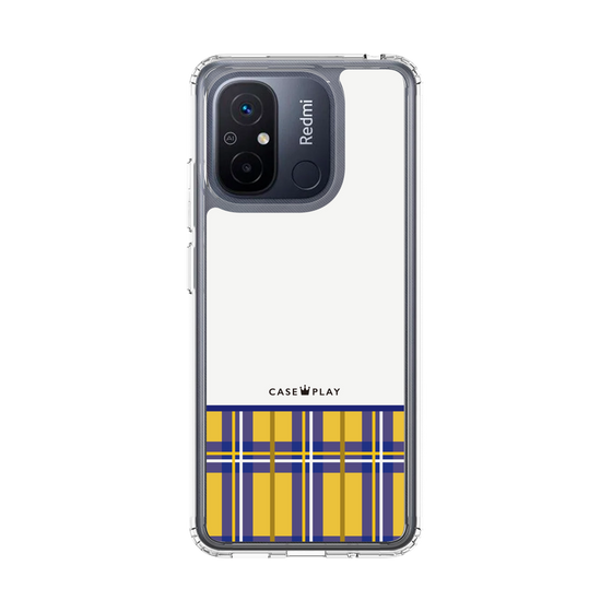 Slim Protection Case［ CASEPLAY Tartan Check - Yellow ］
