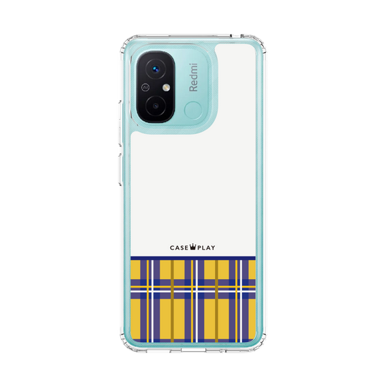 Slim Protection Case［ CASEPLAY Tartan Check - Yellow ］