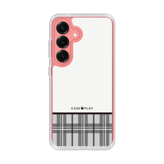 Slim Protection Case［ CASEPLAY Tartan Check - Gray ］