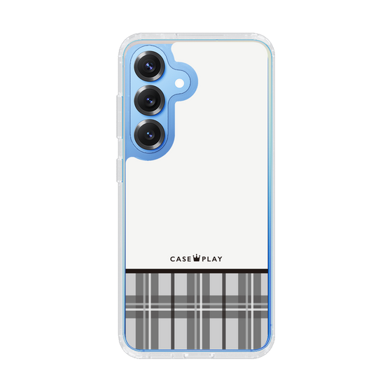 Slim Protection Case［ CASEPLAY Tartan Check - Gray ］