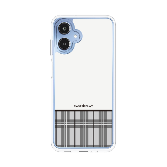 Slim Protection Case［ CASEPLAY Tartan Check - Gray ］