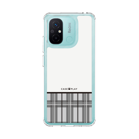 Slim Protection Case［ CASEPLAY Tartan Check - Gray ］