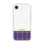 Slim Protection Case［ CASEPLAY Tartan Check - Purple ］