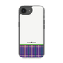 Slim Protection Case［ CASEPLAY Tartan Check - Purple ］