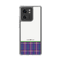 Slim Protection Case［ CASEPLAY Tartan Check - Purple ］