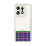 Slim Protection Case［ CASEPLAY Tartan Check - Purple ］