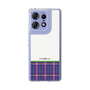 Slim Protection Case［ CASEPLAY Tartan Check - Purple ］
