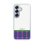 Slim Protection Case［ CASEPLAY Tartan Check - Purple ］