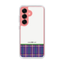 Slim Protection Case［ CASEPLAY Tartan Check - Purple ］