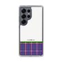 Slim Protection Case［ CASEPLAY Tartan Check - Purple ］