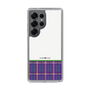 Slim Protection Case［ CASEPLAY Tartan Check - Purple ］