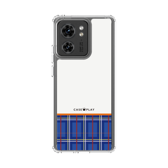 Slim Protection Case［ CASEPLAY Tartan Check - Blue ］