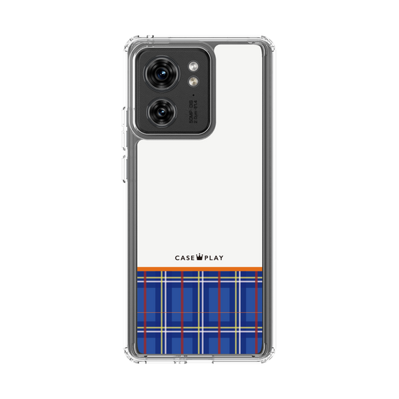 Slim Protection Case［ CASEPLAY Tartan Check - Blue ］