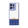 Slim Protection Case［ CASEPLAY Tartan Check - Blue ］