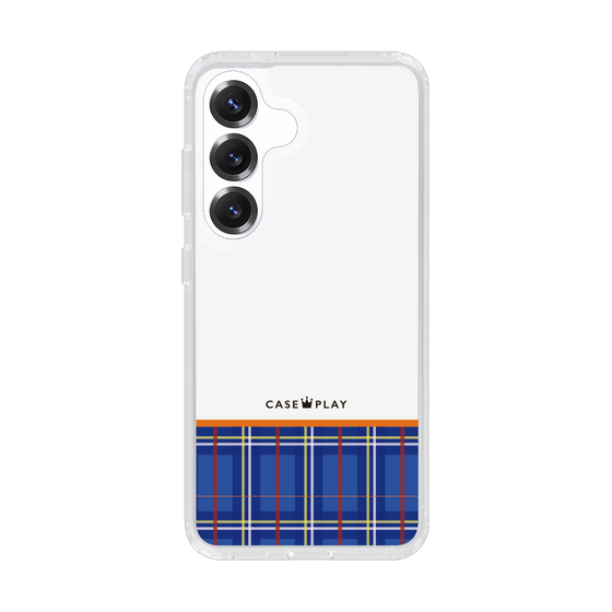 Slim Protection Case［ CASEPLAY Tartan Check - Blue ］