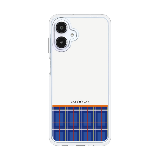 Slim Protection Case［ CASEPLAY Tartan Check - Blue ］