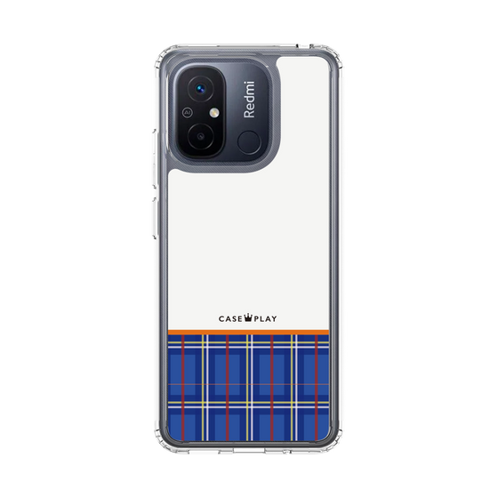 Slim Protection Case［ CASEPLAY Tartan Check - Blue ］