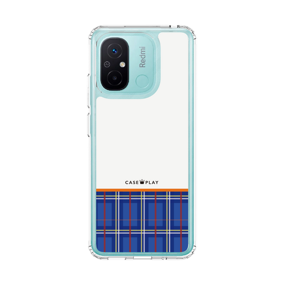 Slim Protection Case［ CASEPLAY Tartan Check - Blue ］